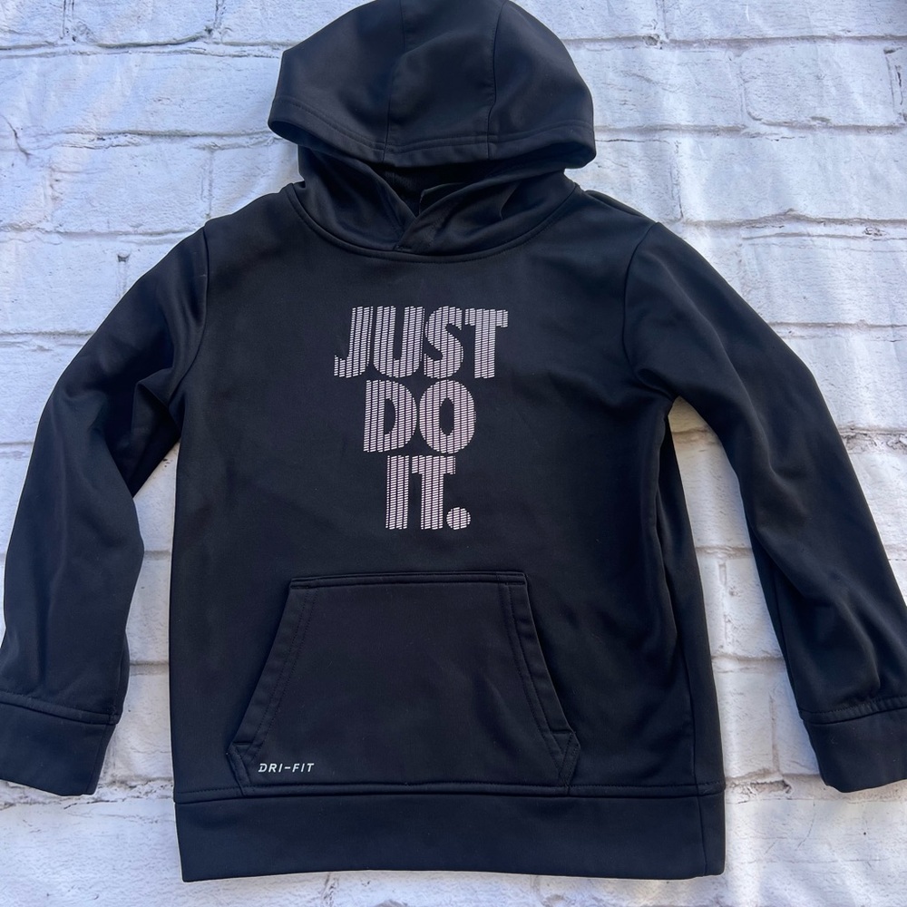 Nike Black Hoodie Sweatshirt Just Do It
